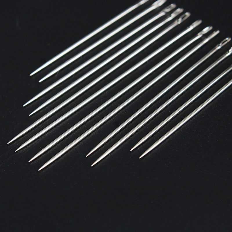 Self-threading Needles