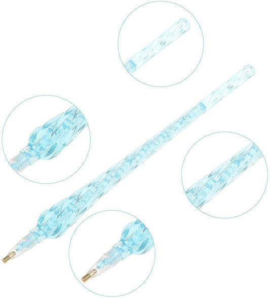 Crystal Quicksand Point Drill Pen, Diamond Painting Tool, Nail Art Accessories, Cross Stitch, Transparent Point Drill Pen